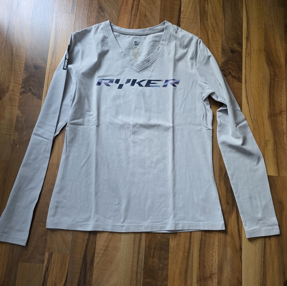Women's Long Sleeve Tee - Gray